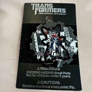 Transformers Universal Studios Pin